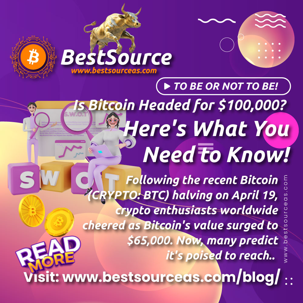 Following the recent Bitcoin (CRYPTO: BTC) halving on April 19, crypto enthusiasts worldwide cheered as Bitcoin's value surged to $65,000. Now, many predict it's poised to reach.. www.bestsourceas.com